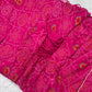Bandhej Chiffon Flared Anarkali Gown with Dupatta