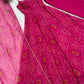 Bandhej Chiffon Flared Anarkali Gown with Dupatta