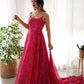 Bandhej Chiffon Flared Anarkali Gown with Dupatta