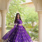 Bandhej Zari Gota Lehenga