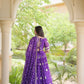 Bandhej Zari Gota Lehenga