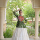 Bandhni Gamthi Peplum Lehenga Set