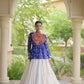 Bandhni Gamthi Peplum Lehenga Set