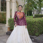 Bandhni Gamthi Peplum Lehenga Set