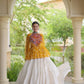 Bandhni Gamthi Peplum Lehenga Set