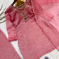 Beaded Latkan Crinkle Silk Kurta
