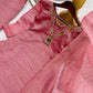 Beaded Latkan Crinkle Silk Kurta