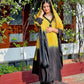 Beautiful Beads work Straight Suit Set for Festive and Family Occasions
