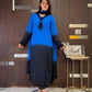 Beautiful Beads work Straight Suit Set for Festive and Family Occasions