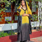 Beautiful Beads work Straight Suit Set for Festive and Family Occasions