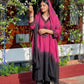 Beautiful Beads work Straight Suit Set for Festive and Family Occasions