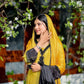 Beautiful Beads work Straight Suit Set for Festive and Family Occasions