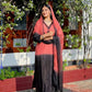 Beautiful Beads work Straight Suit Set for Festive and Family Occasions