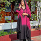 Beautiful Beads work Straight Suit Set for Festive and Family Occasions