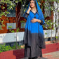 Beautiful Beads work Straight Suit Set for Festive and Family Occasions
