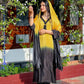 Beautiful Beads work Straight Suit Set for Festive and Family Occasions