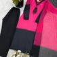 Beautiful Beads work Straight Suit Set for Festive and Family Occasions