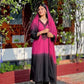 Beautiful Beads work Straight Suit Set for Festive and Family Occasions