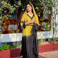 Beautiful Beads work Straight Suit Set for Festive and Family Occasions