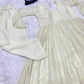 Beautiful Georgette Sequin Wave Anarkali Gown Set