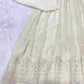 Beautiful Georgette Sequin Wave Anarkali Gown Set