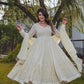 Beautiful Georgette Sequin Wave Anarkali Gown Set