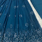Beautiful Georgette Sequin Wave Anarkali Gown Set