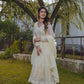 Beautiful Georgette Sequin Wave Anarkali Gown Set