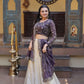 Beautiful Lehenga Choli with Zari Sequin Dupatta for Wedding Festive Party Wear