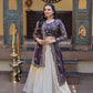 Beautiful Lehenga Choli with Zari Sequin Dupatta for Wedding Festive Party Wear