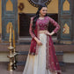 Beautiful Lehenga Choli with Zari Sequin Dupatta for Wedding Festive Party Wear