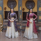 Beautiful Lehenga Choli with Zari Sequin Dupatta for Wedding Festive Party Wear