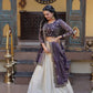 Beautiful Lehenga Choli with Zari Sequin Dupatta for Wedding Festive Party Wear
