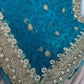Beautiful Net Saree with Pearl Diamond Embroidery