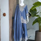 Beautiful Rangoli Crush Zari Embroidery Kurta 3 piece set