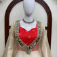 Beige Mirror Trim Palazzo Set