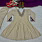 Beige Pearl Sharara Set