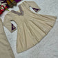 Beige Pearl Sharara Set