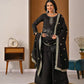 Black Beadwork Sharara Set