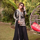 Black Cross Stitch Kurti Palazzo Set
