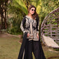 Black Cross Stitch Kurti Palazzo Set