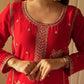 Black Gold Embroidery Gharara Set with Dupatta
