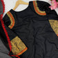 Black Kashmiri Thread Tunic Set