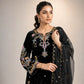 Black Pastel Floral Suit