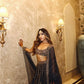 Black Sequin Zari Lehenga Set