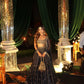 Black Sequin Zari Lehenga Set