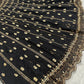 Black Sequin Zari Lehenga Set