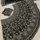 Black Zari Sequin Lehenga Set