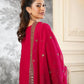 Black and Red Fendy Silk Sharara Suit Set for Festive and Occasion Wear