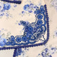 Blue & Pink Floral Print Kurta Palazzo Set